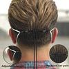 2-10Pcs Mask Lanyard Adjustable Length for Kids/Adults - Safety Mask Holder/Straps with Clip (Black, 5) view 3