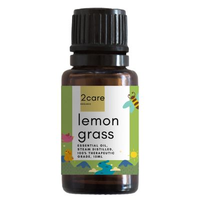 2care Lemongrass Essential Oil For Diffuser, Floor Cleaning (Pack of 1) 15ml