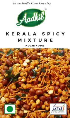 Aadhil Kerala Traditional Spicy Namkeen Mixture Snack - 400g | Namkeen Snacks for Foodie Indians