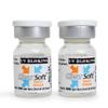 Purecon Clear Soft Blue eye lenses - Tint Soft Contact Lenses for eyes (2 Lenses/Box), with Complementary Welcome Kit view 2