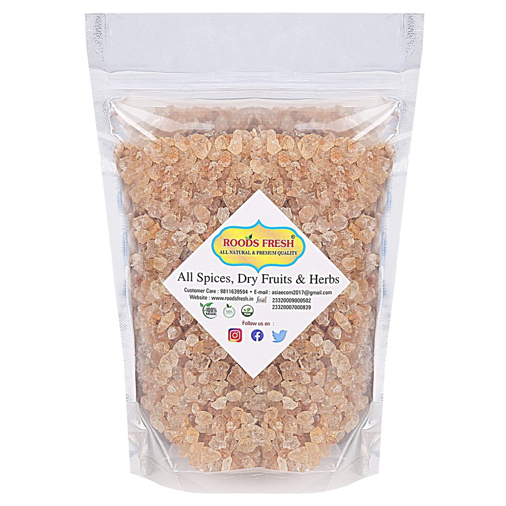 Roods Fresh Babul Gondh | Acacia | Laddu Gondh | Edible Gum | Babool Gaund | Gondh Kikar Acacia Arabica | Gondh Batain | 400 Gram