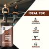 MuscleBlaze Fit High Protein Peanut Butter Creamy (Dark Chocolate Spread, 750gram) | 27g Protein | With Pea Protein & Whey Protein Concentrate view 4