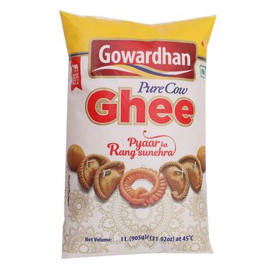 Gowardhan Cow Ghee - Pure. 1 Litre