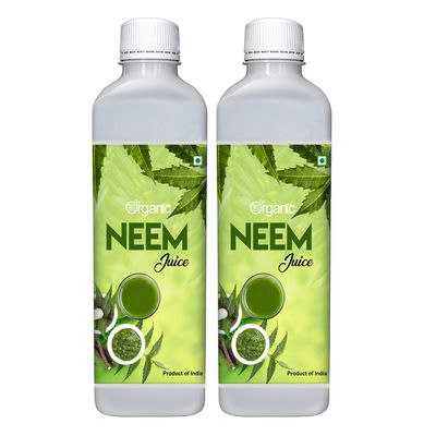 360 Degree Organic Neem Juice - 500 ml (Pack 2)