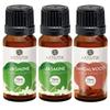 Aatiutik Essential anti bacterial Aroma Oil Diffuser for Home Electric and Tlight Diffuser | Home fragrance | Jasmine and Sandalwood for Home Office Spa Hotel - set of 3, 15 ML Each
