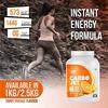 HF Series Carbojet Intra, Post Workout Carb Powder | Increase Energy, Build Muscle, Recovery, Hydration (Gluten Free)|1kg|Flavour-Tangy Orange view 4