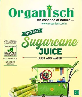 Organisch Sugarcane Premix (200 gm) - Instant Premix Mix Powder, 100% Natural, No Added Preservatives, No Chemicals