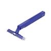 Cardinal Health RAZOR01 Standard Twin Blade Razor with Lubricating Strip, Blue view 1