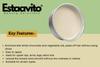 ESTAAVITO White Chocolate Wax Pack 80 gms | KATORI WAX | FACIAL HAIR REMOVING WAX PACK | For Face,upper lips and chin | view 3
