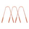 NURPI Copper Premium Design Tongue Cleaner Pack of 3, Durable Copper Material, Ergonomic Handle for Daily Oral Hygiene view 1