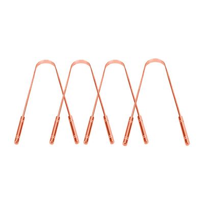 NURPI COPPER PREMIUM DESIGN TONGUE CLEANER pack of 4