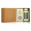 Octavius Tea Essentials Range | Holy Basil | 1 Wellness Tulsi Green Tea | High in Antioxidants | Packed In Decorative Tin Box along with a infuser and Mini Honey jar view 2