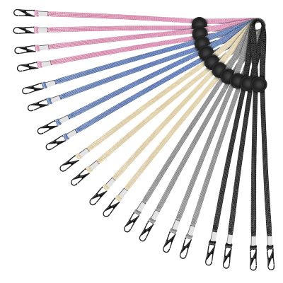 10PCS Mask Lanyard for Kids/Man/Women Cute Adjustable Length Handy Convenient Safety Chain Holder Around The Neck Rest Ear Saver for School Outdoor Sport (10pcs, 5 Color(Unisex))