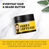 RUBAB MEN Beard Softener for Men, 40g| Beard Butter Balm Effective at Softening Hair Giving Smooth Texture, Non_Greasy Look & Nice Hold | Itch-Free Daily Use Beard Cream for Healthy Beard Growth view 4