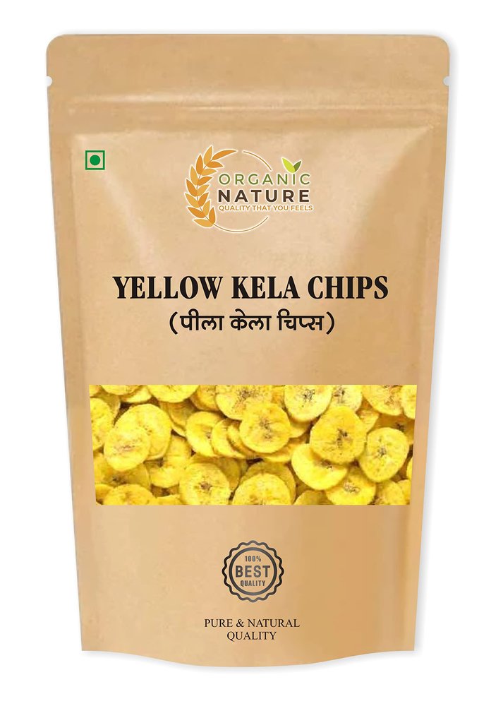 Organic Nature Kerela Special Yellow Banana Chips (400 Gram)