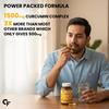 Carbamide Forte Curcumin Tablets with Piperine and 95% Curcuminoids | Anti inflammatory Supplement for Adults | With Curcuma Longa, Turmeric & Ginger Root extract | 90 Veg Tablets view 4