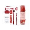 Boxed Portable Orthodontic Care Kit Orthodontic Toothbrush Kit for Braces for Orthodontic Patient Travel Oral Care Kit Dental Travel Kit Interdental Brush Dental Wax Dental Floss (8 Pcs/Pack)-Red view 1