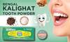 Bengal Kalighat Natural Dental Cleanser treating Gum Bleeding, Bad Smell and Brushing Teeth - 20 Tin view 2
