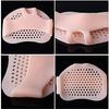 AJB Silicone Gel Half Toe Sleeve Anti-Skid Forefoot Soft Pads for Pain Relief heel front socks silicone Heel Protector foot Gel Socks for Repair Dry Cracked Skins view 4