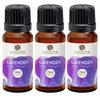 Aatiutik Essential Oil Diffuser for Home - Electric & Tlight Aroma Diffuser Set of 3 - Lavender Fragrance 15ML Each - Ideal Home Fragrance Oil for Office, Spa, Hotel Use - Anti-Bacterial Formula