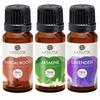 Aatiutik Aroma Diffuser for Home Electric & Tlight | Sandalwood Jasmine Lavender Set of 315ML | Essential Oil Air Indian Home Fragrance Products | Room Freshener Aroma Diffuser Oil Electric