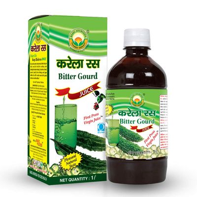 Basic Ayurveda Natural 100% Organic Herbal Juice | All Types of Health Problems | Ayurvedic Juice Good for Health | Herbal Is Futures. (Basic Ayurveda Bitter Gourd (Karela) Juice 1000ml)