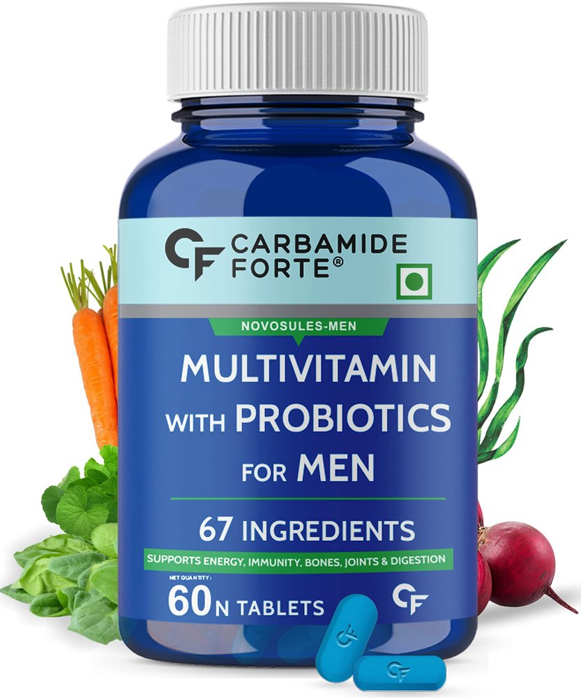 Carbamide Forte Multivitamin Tablet For Men | Multi vitamin Tablet For Men | Best Multivitamin For Mens For Immunity & Energy | Best Multivitamin Tablets For Testoterone Booster | 60 Tablets