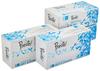 Amazon Brand - Presto! Premium 3 Ply Facial Tissues Box | 400 Pulls | 100 Pulls X 4 Cartons | Soft And Highly Absorbent | 100% Natural Virgin Cellulose Fiber view 1