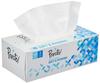 Amazon Brand - Presto! Premium 3 Ply Facial Tissues Box | 400 Pulls | 100 Pulls X 4 Cartons | Soft And Highly Absorbent | 100% Natural Virgin Cellulose Fiber view 2