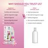 Ayouthveda Vagitone Intimate Hygiene Wash For Women | Enriched With Aloe Vera, Amla & Green Tea | PH Balancing Formula, Prevents Dryness, Itchiness & Bad Odor 180ml view 4
