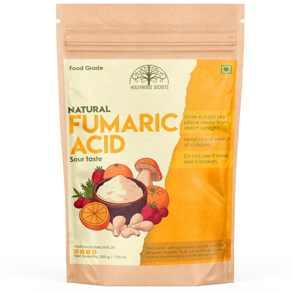 Hollywood Secrets Pure Fumaric Acid Baking Drinks 200 gm