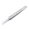 G.S Fine Tip Tweezers Stainless Steel Pro Eyelash Extension Hair Remover Tweezer L-Shape Tip With Non Slip Handle ELT-05 view 4
