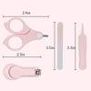 owl Nail Cutter (Pink) view 2
