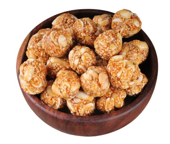 "ANUVAN FEEL THE UTSAV Rajgira Penut Laddu/Rajgira Laddu immunity Booster Laddu Rajgira Penut Laddu/Rajgira Laddu/Peanut Jaggery Laddu (1Kg)