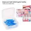 FYZB 3 in 1 Push-Pull Interdental Brush Double-Head interdental Brush for Braces Oral Care Inter Dental Toothpick35Pcs view 2