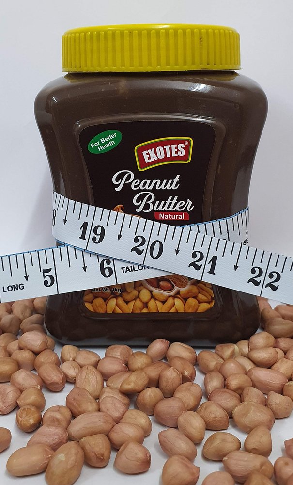 Exotes All Natural Peanut Butter (Chocolate Smooth), 1000 g
