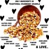 LoveArth Traditional Cranberry Granola | High-Fibre Breakfast Cereal | Almonds, Seeds & Rolled Oats | No Added Sugar | Gut-Friendly & Gluten-Free | Protein Rich | Ready-to-Eat Healthy Muesli | 500g view 3