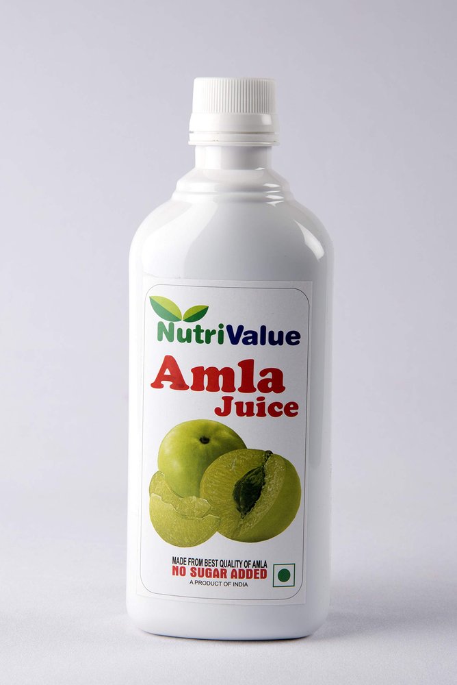NutriValue Amla Juice | No Sugar Added | Immunity Booster | Powerful Antioxidant| (Pack of 3) 500 ml x 3