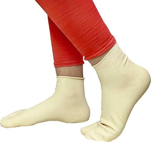 Zency RUBBER INDUSTRY Heel Socks anti crack heel Protector socks Toe Free Heel Pain Relief Socks For Men And Women