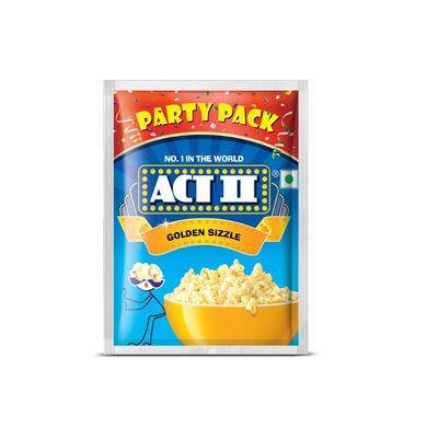 Act II Instant Popcorn - Golden Sizzle, 150g