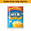 Act II Instant Popcorn - Golden Sizzle, 150g view 3