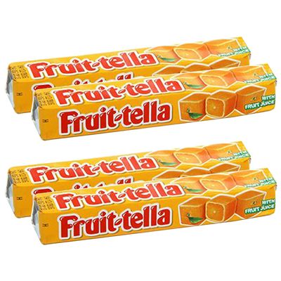 Fruitella Orange, 4 x 36 g