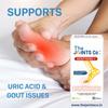 The Joints Co Gout Ease Plus, Advanced Uric Acid Cleanse formula 60 Veg Tab-1 Mth Dose view 3
