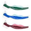 EXCEART 3pcs Hard Denture Brush Denture Cleaning Brush False Teeth Toothbrush Double-Sided Hygiene Denture Cleaner for Denture Care view 3