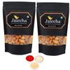 Jaiccha Ghasitaram Bhaidooj Gifts - Special Masala Kaju 400 GMS in Black Paper Pouch view 1