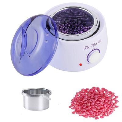 BM Pro Wax Warmer, Warmer Hot Wax Heater for Hard, Strip and Paraffin Waxing, Wax Heater For Waxing Automatic Wax Heaters, Wax Machine For Women,wax heater+wax beans free