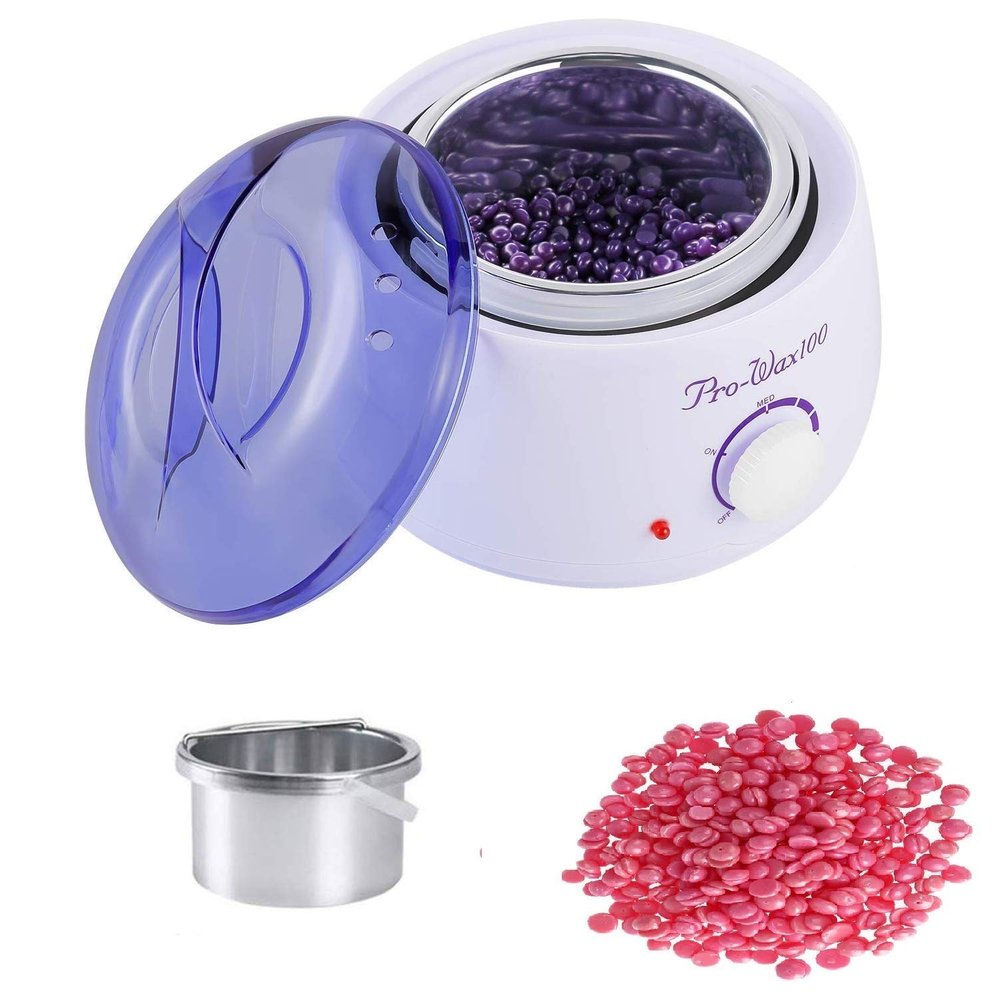 BM Pro Wax Warmer, Warmer Hot Wax Heater for Hard, Strip and Paraffin Waxing, Wax Heater For Waxing Automatic Wax Heaters, Wax Machine For Women,wax heater+wax beans free