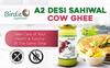 Birdie Superfoods -100% Pure A2 Milk Sahiwal Cow Desi Ghee Through Vedic Bilona Method (Glass Bottle- 400mlx2 combo) view 4