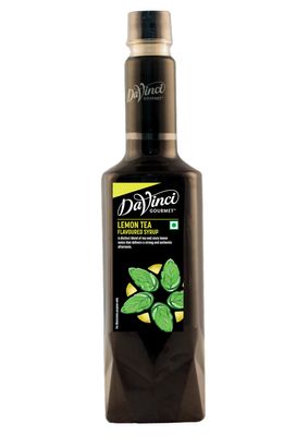 DaVinci Gourmet Lemon Tea Flavoured Syrup | 750ml Bottle | Zesty Citrus Syrup for Iced Tea, Lemonades, Mocktails, Cocktails & Desserts | Caf-Style Syrup for Home & HoReCa Use