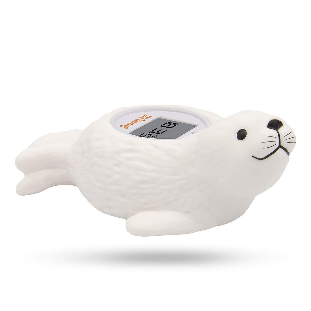 Doli Yearning Baby Bath Thermometer with Room Temperature| Fahrenheit and Celsius(/)|Seal Lovely Shape|Kids' Bathroom Safety Products| Bath Toys
